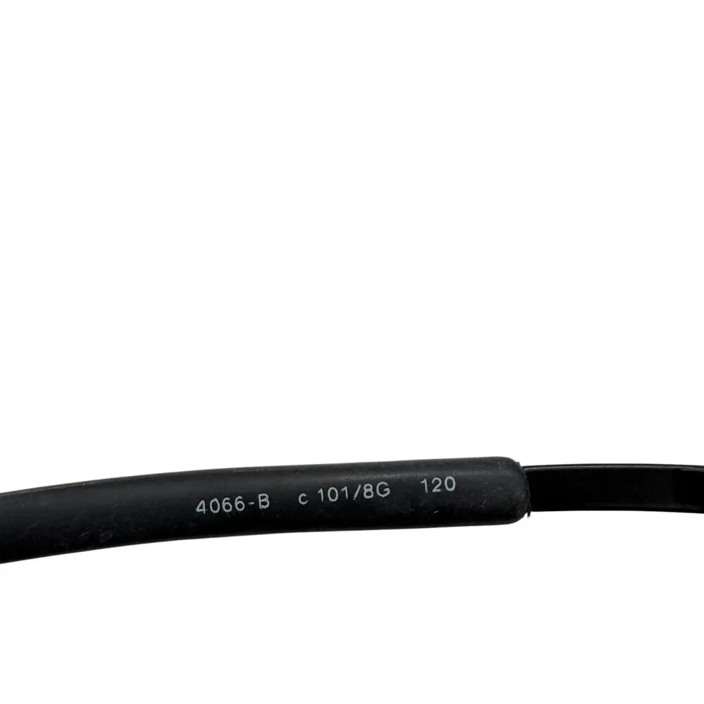 Chanel 4066-B Gray Gradient Lens Bottom Rim & Crystal Arm Sunglasses w/ Case